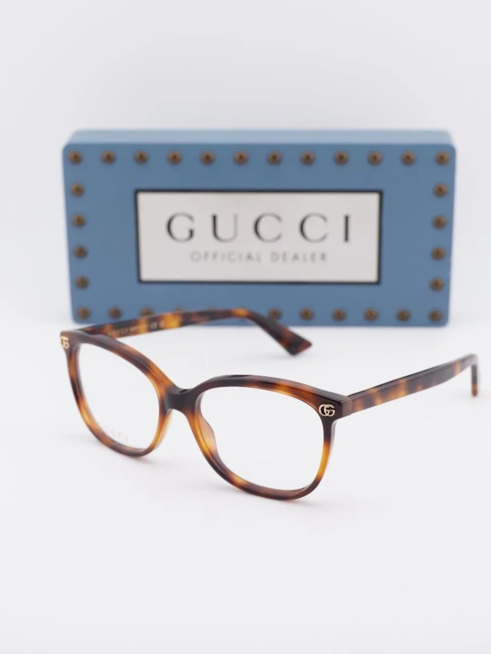 Gucci GG1816O 006 Cat Eye Eyeglasses - Havana 54mm